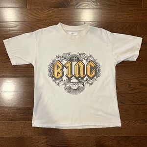Anine Bing Ink Tee - White, XS